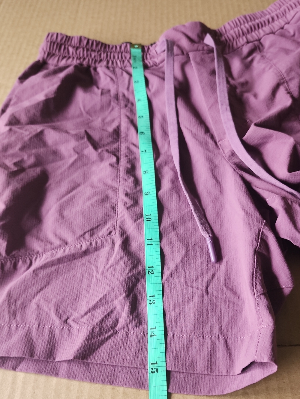 Lululemon Bowline Short 5" *Stretch Ripstop Vintage Plum - Picture 8 of 11